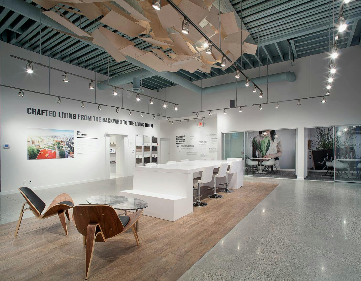 The Independent showroom lobby