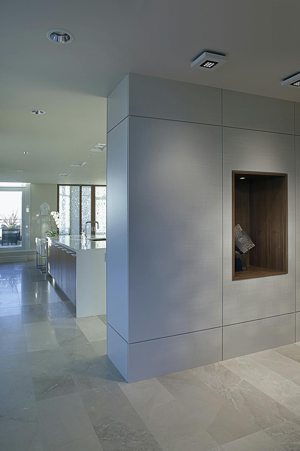 Penthouse Residence in Surrey entrance